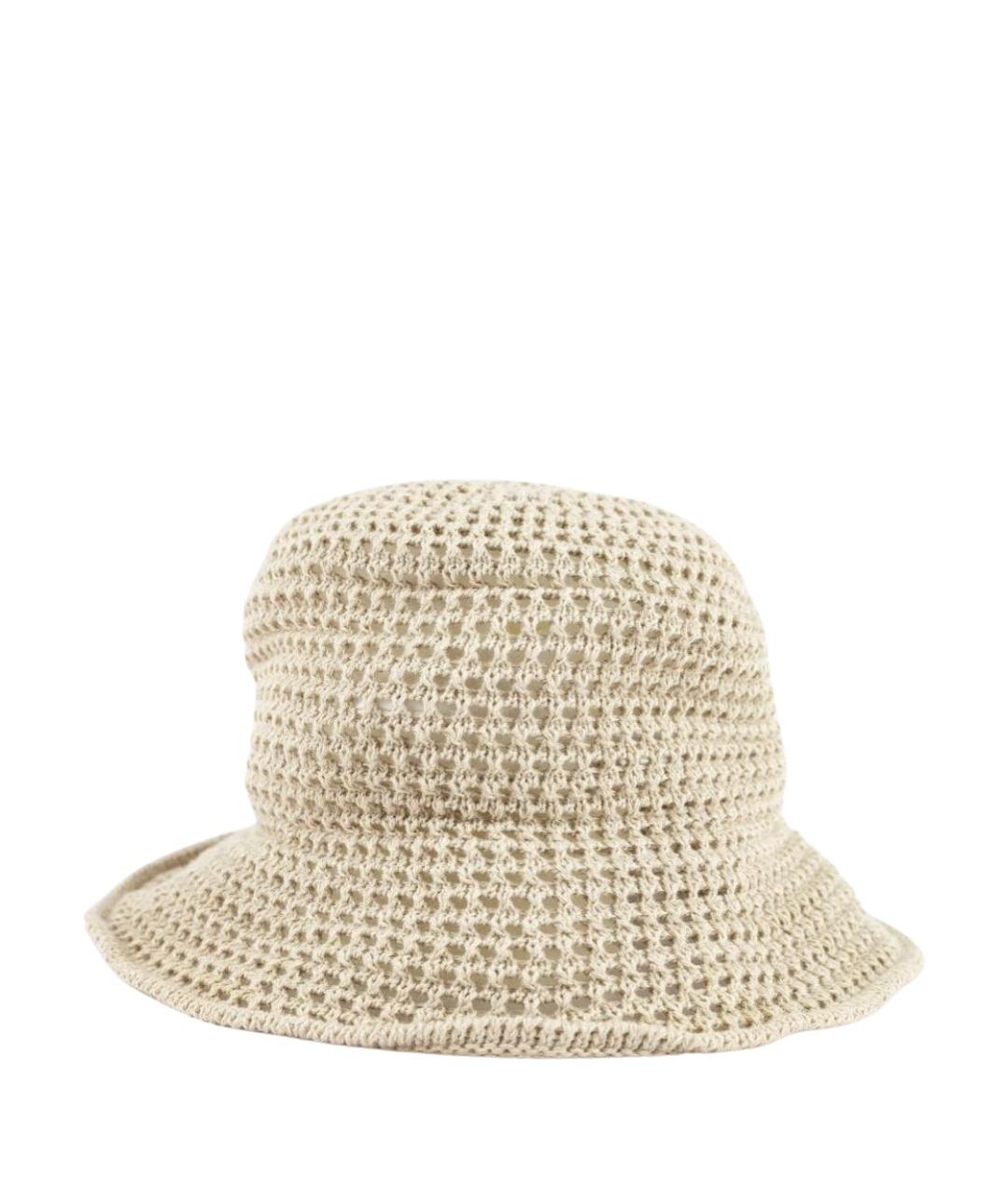 ELEVENTY Бежевая хлопковая шляпа, фото 1