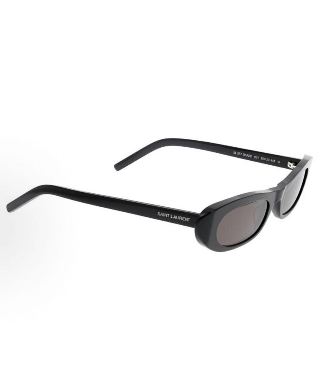 SAINT LAURENT Черные солнцезащитные очки, фото 5