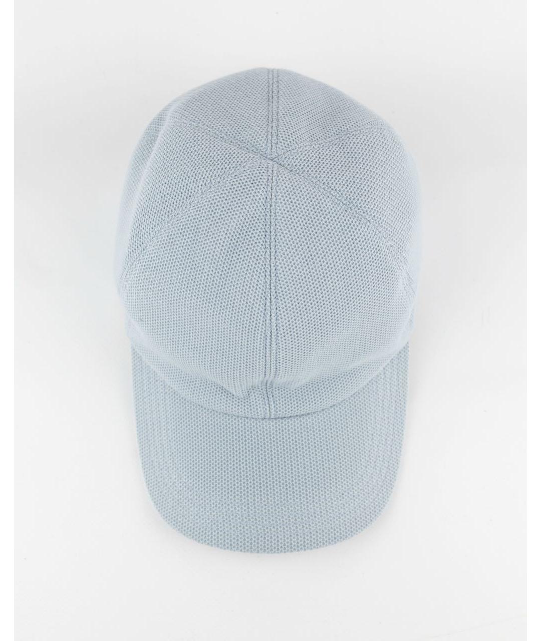 ELEVENTY Голубая хлопковая кепка, фото 2