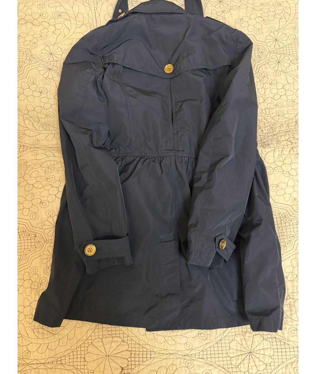 BURBERRY Черный полиэстеровый тренч/плащ, фото 5