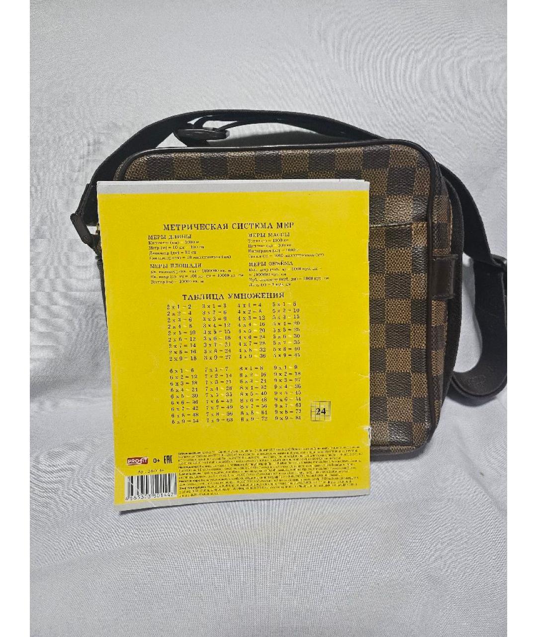 LOUIS VUITTON Коричневая сумка через плечо, фото 9