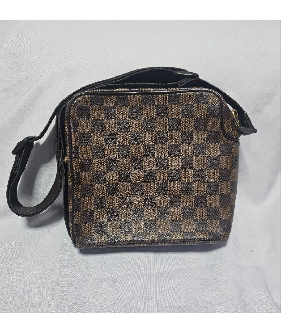 LOUIS VUITTON Коричневая сумка через плечо, фото 3