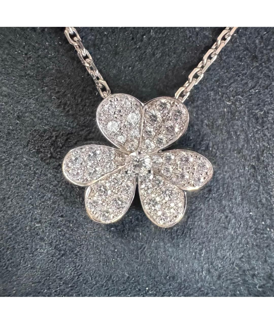 VAN CLEEF & ARPELS Серебряное колье из белого золота, фото 3