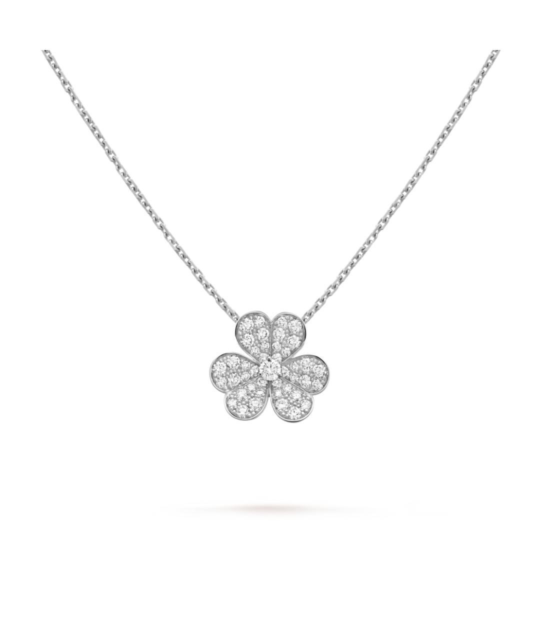 VAN CLEEF & ARPELS Серебряное колье из белого золота, фото 5
