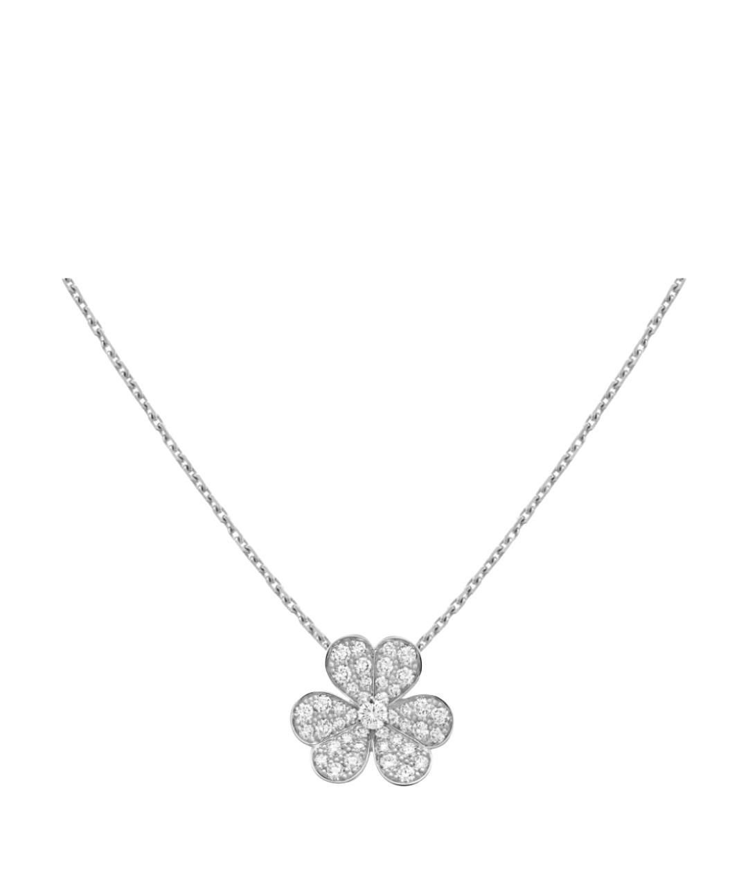 VAN CLEEF & ARPELS Серебряное колье из белого золота, фото 1
