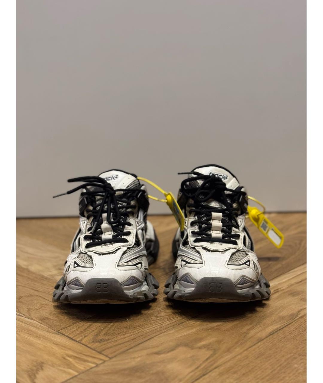 BALENCIAGA Мульти текстильные низкие кроссовки / кеды, фото 2