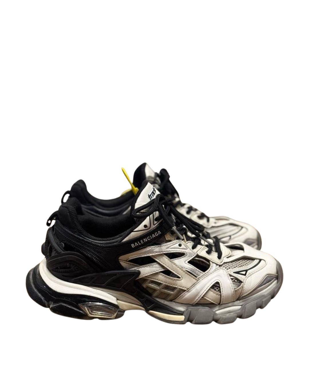 BALENCIAGA Мульти текстильные низкие кроссовки / кеды, фото 1