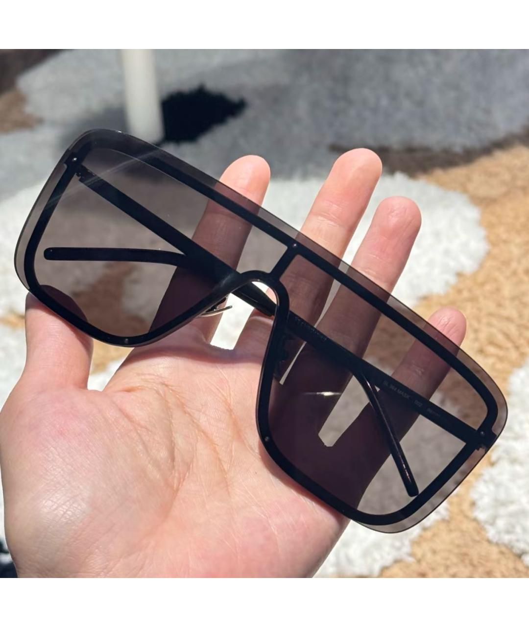 SAINT LAURENT Черные солнцезащитные очки, фото 4