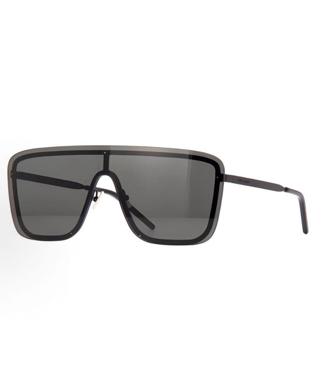 SAINT LAURENT Черные солнцезащитные очки, фото 9