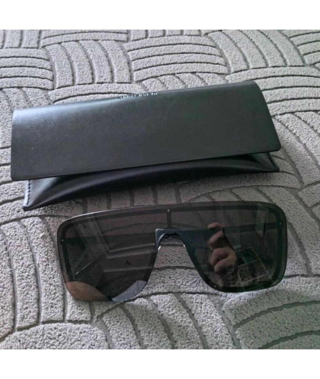 SAINT LAURENT Черные солнцезащитные очки, фото 8