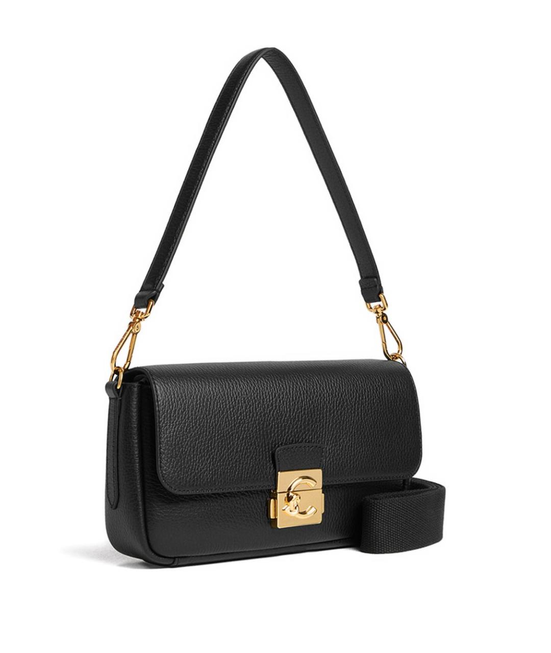 COCCINELLE Черная кожаная сумка через плечо, фото 3