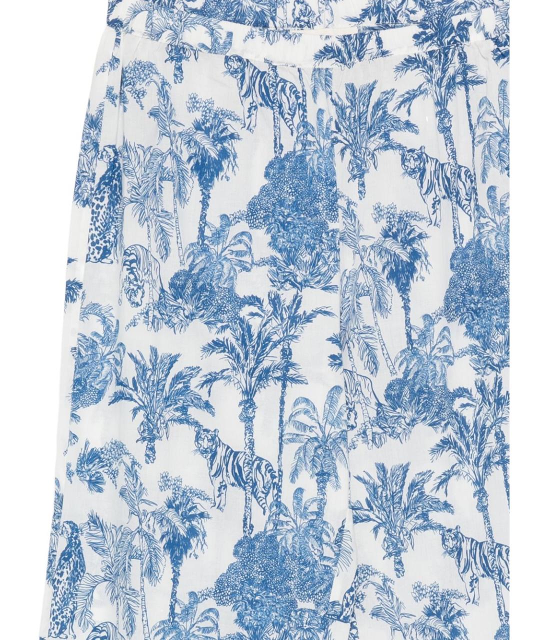 MC2 SAINT BARTH Мульти хлопковые прямые брюки, фото 3