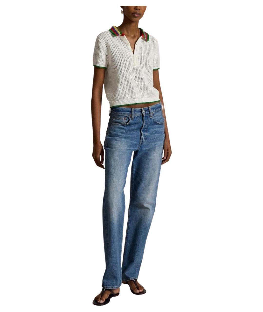 POLO RALPH LAUREN Белая футболка, фото 2