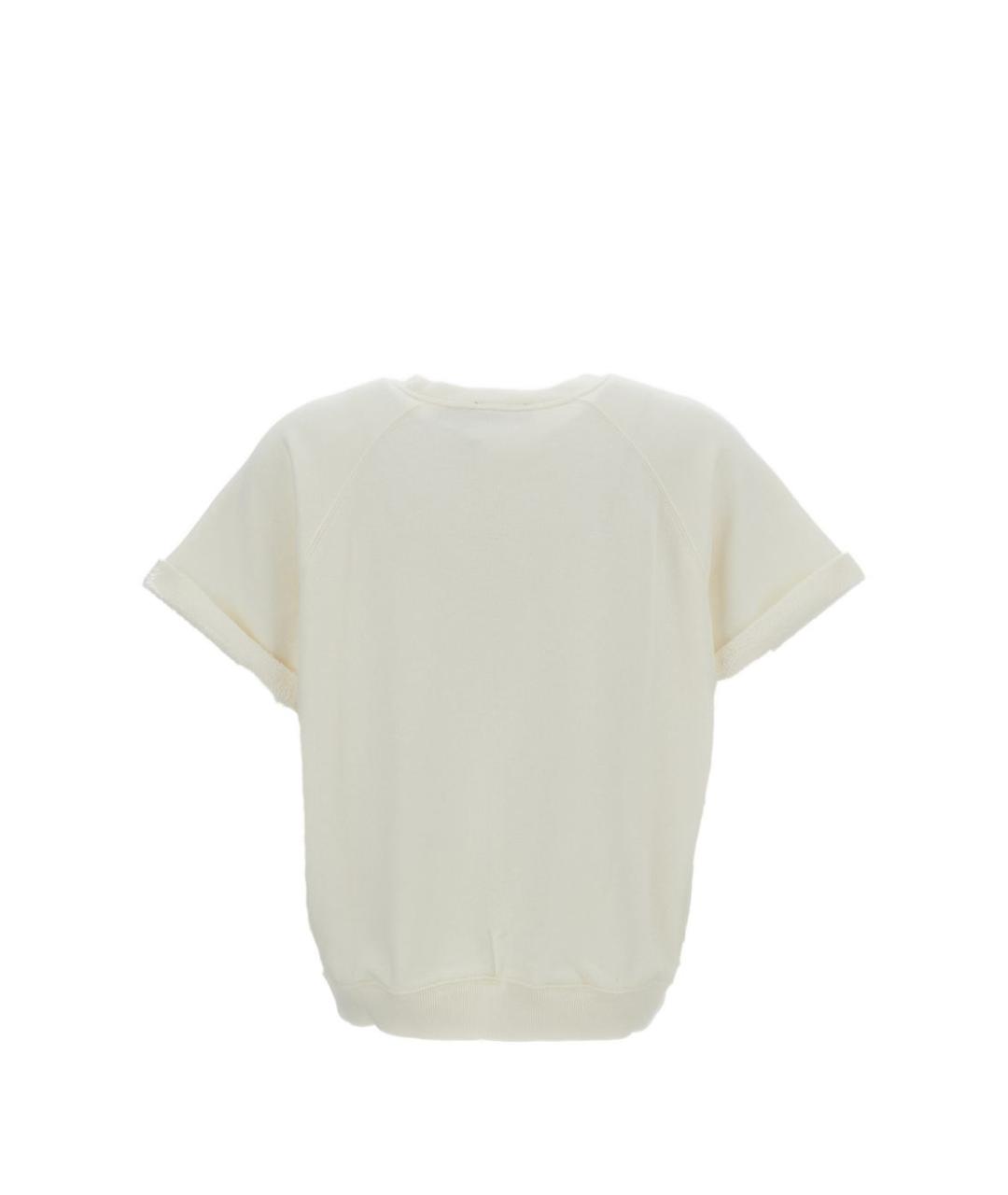 POLO RALPH LAUREN Белая хлопковая футболка, фото 2