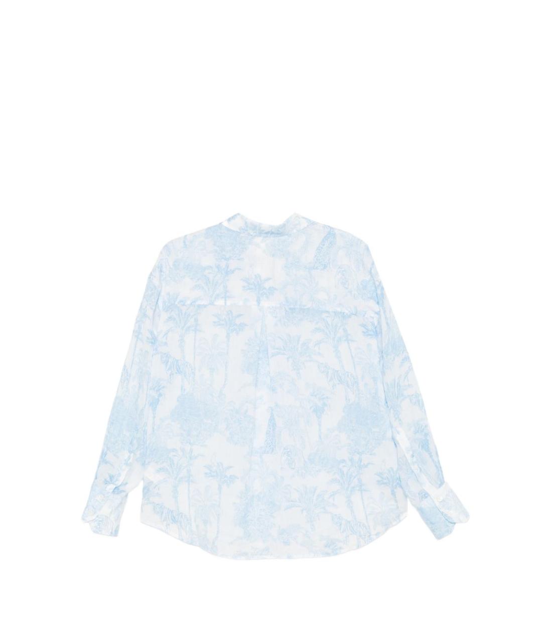 MC2 SAINT BARTH Голубая рубашка, фото 3