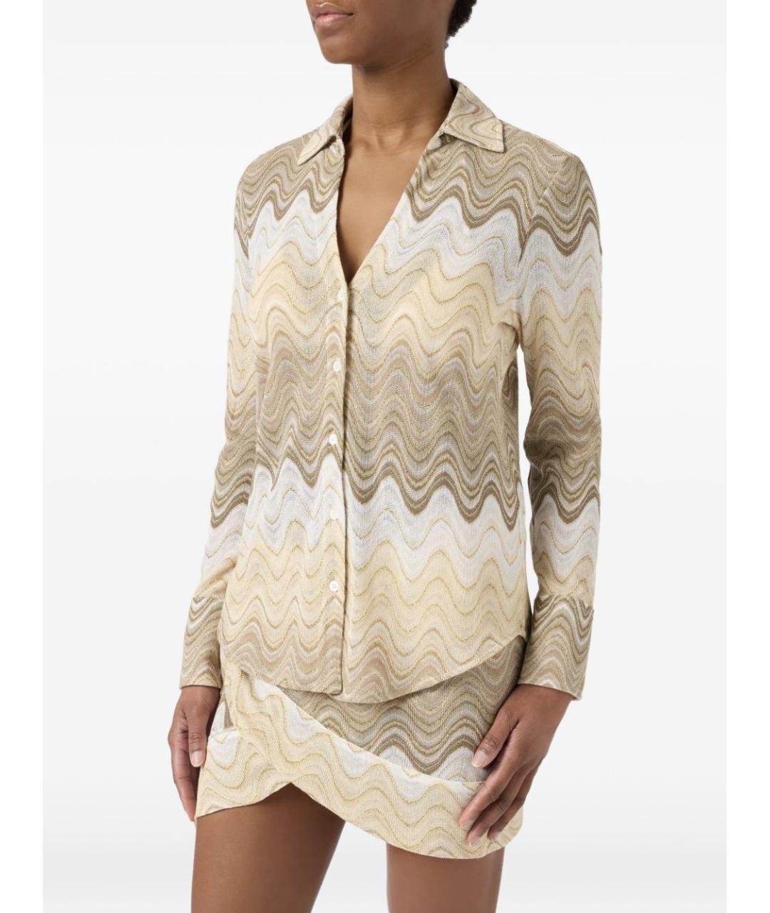 MC2 SAINT BARTH Мульти полиэстеровая рубашка, фото 3