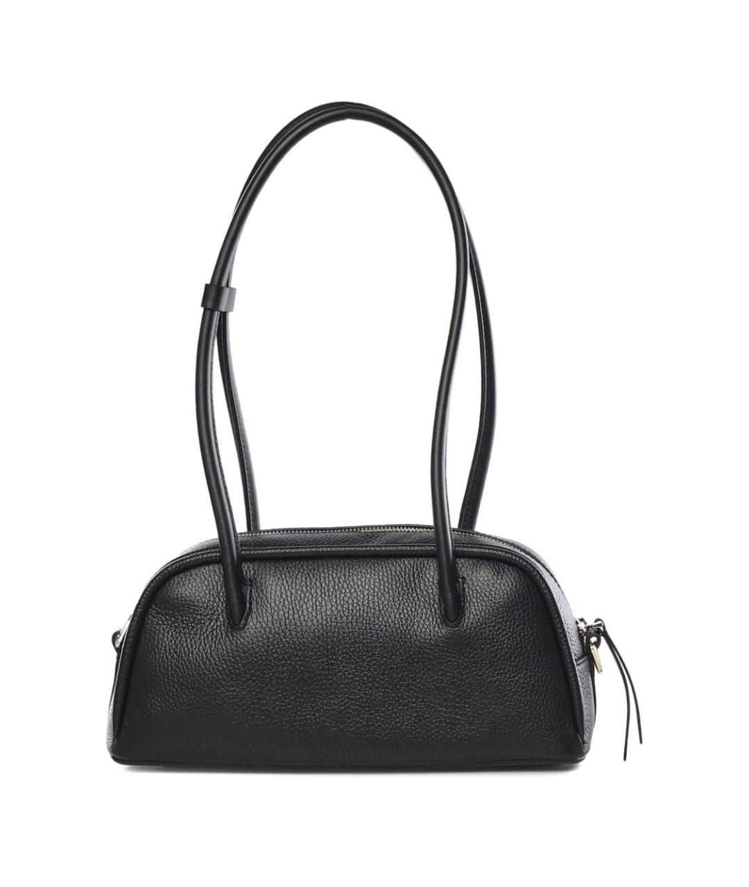 COCCINELLE Черная кожаная сумка через плечо, фото 2