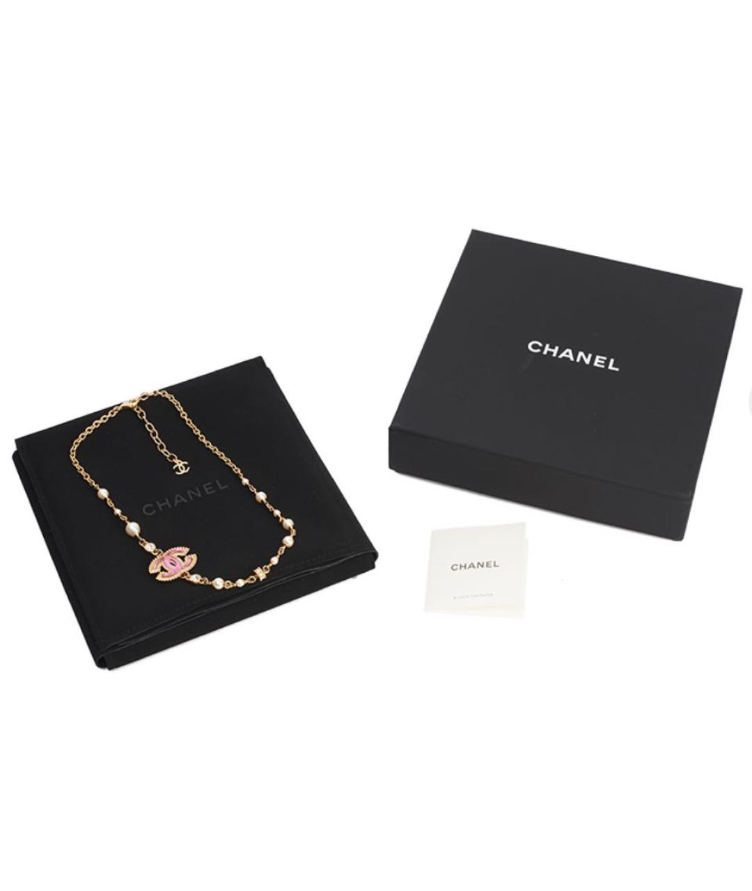 CHANEL Золотое колье, фото 2