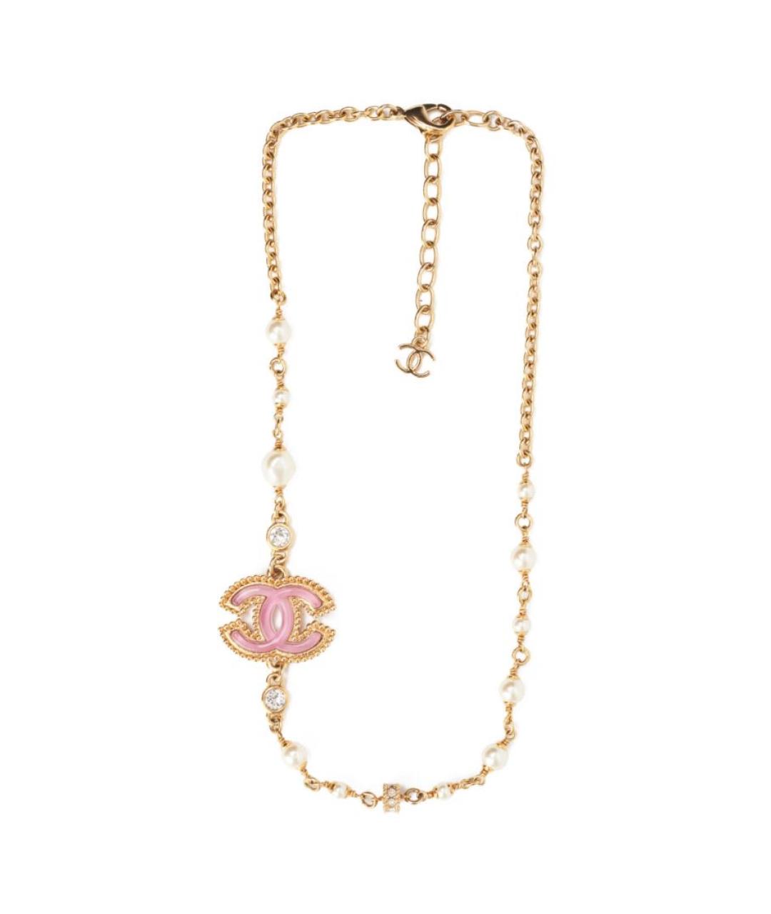 CHANEL Золотое колье, фото 1