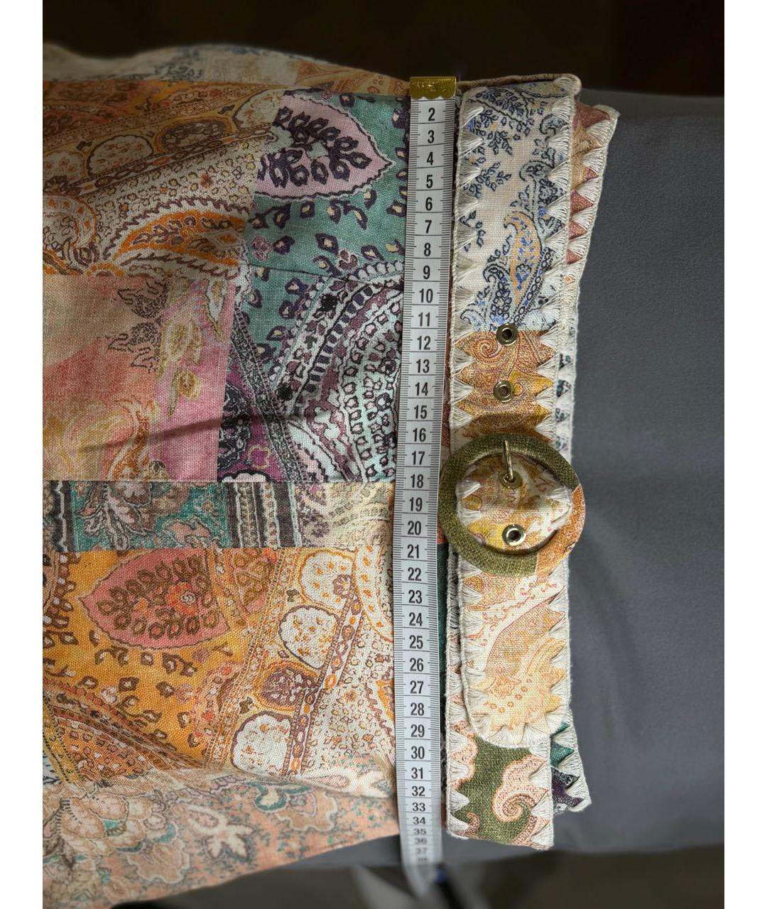 ZIMMERMANN Белый льняной костюм с брюками, фото 4