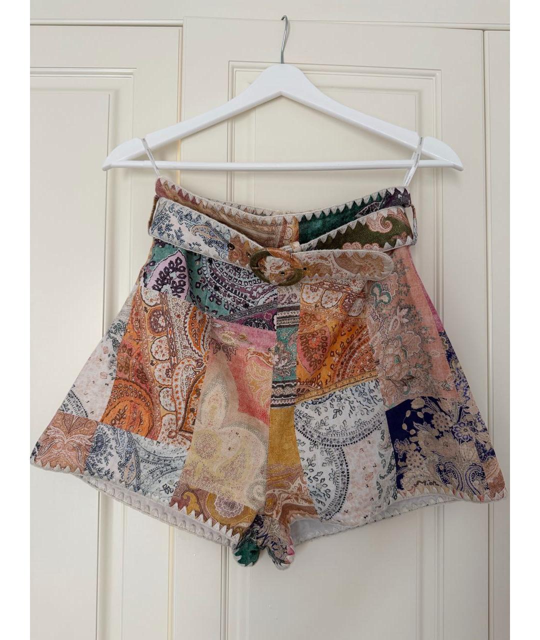 ZIMMERMANN Белый льняной костюм с брюками, фото 2