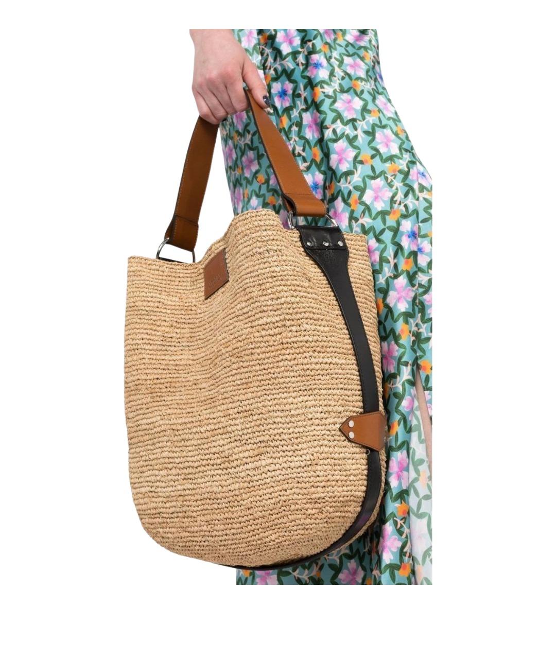 ISABEL MARANT Бежевая сумка тоут, фото 2