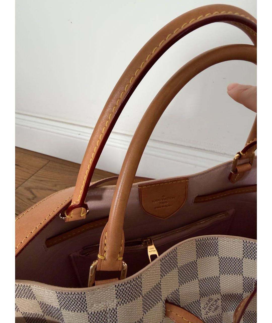 LOUIS VUITTON Бежевая сумка тоут, фото 8