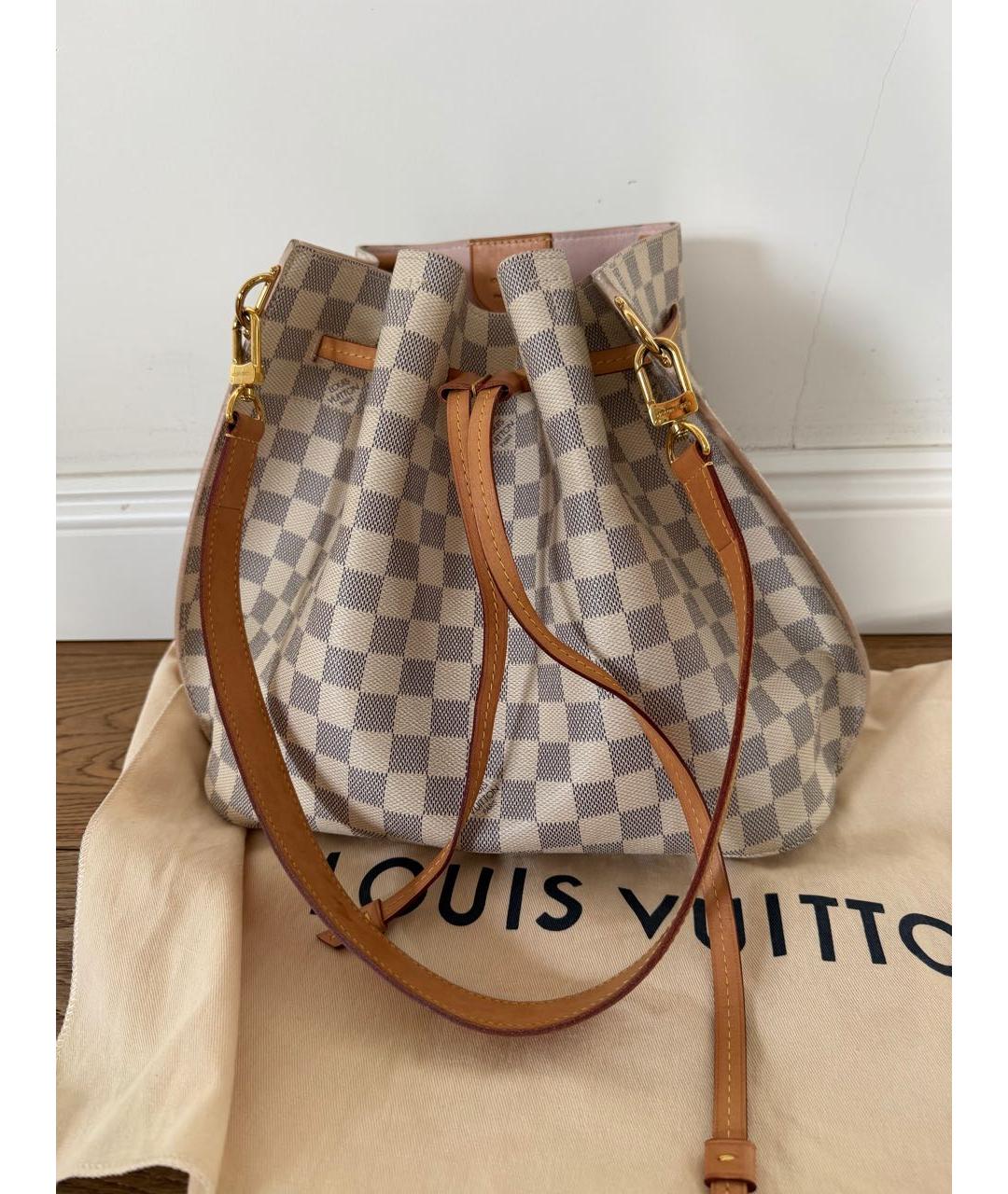 LOUIS VUITTON Бежевая сумка тоут, фото 5