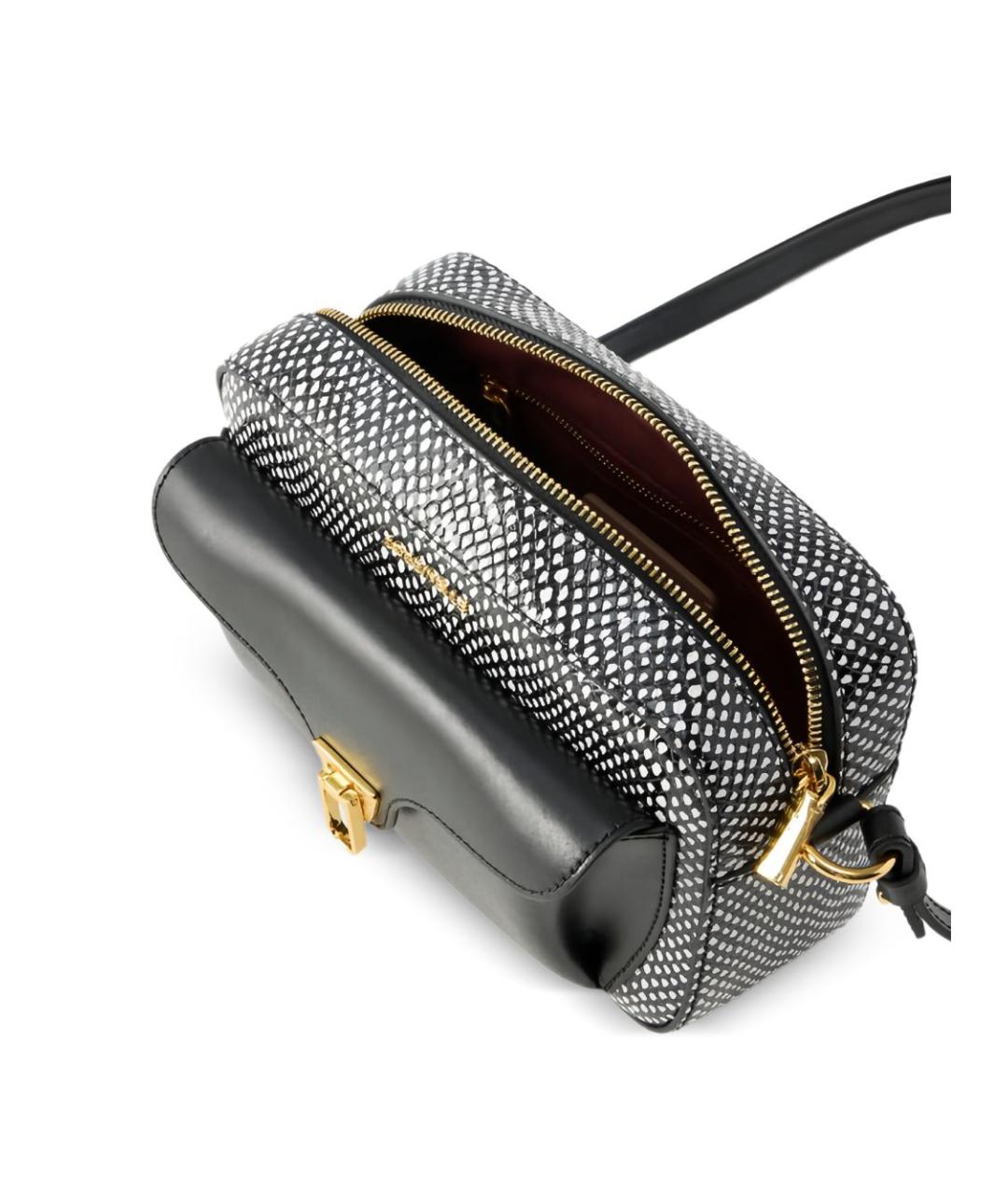COCCINELLE Черная кожаная сумка через плечо, фото 4