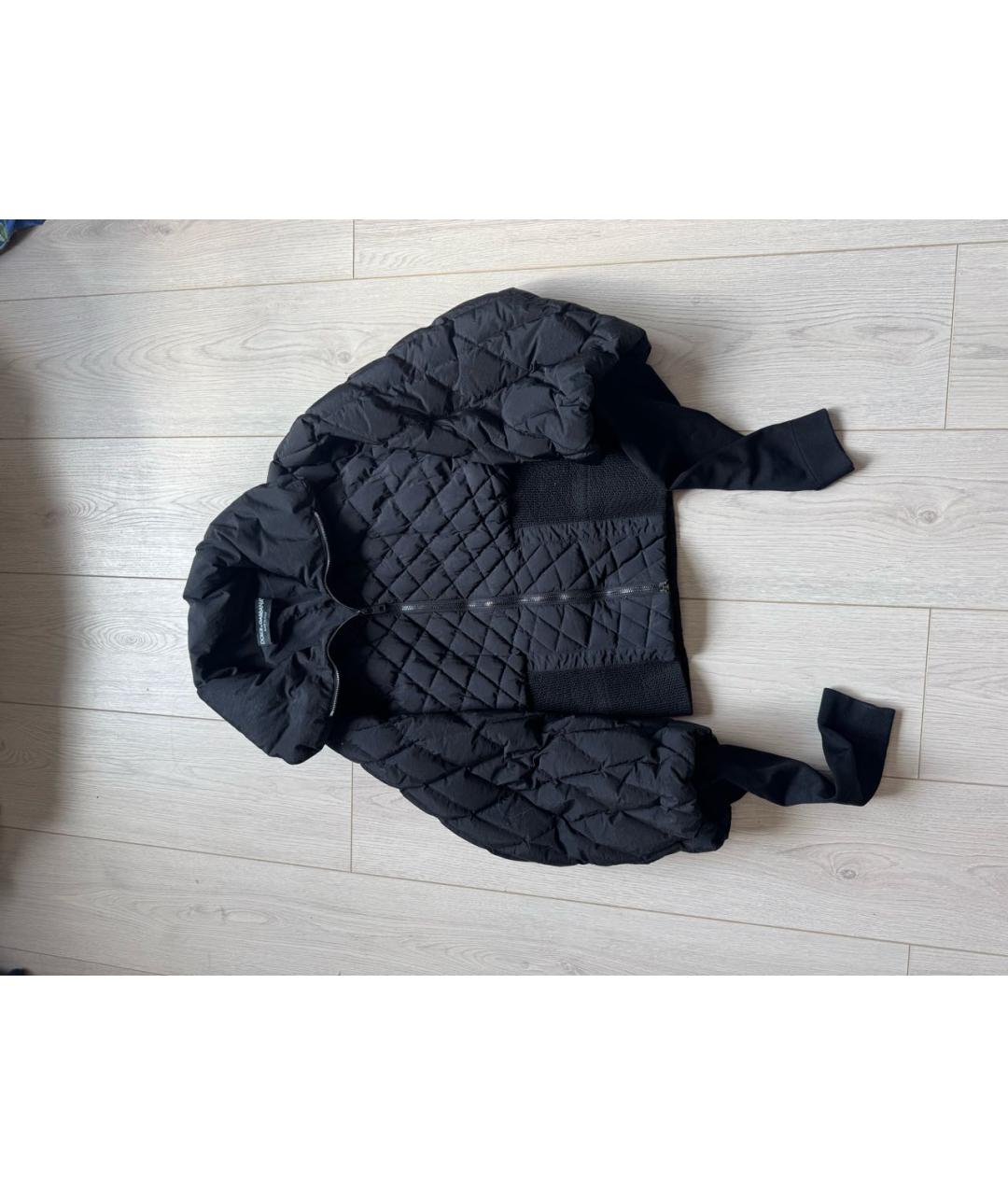 DOLCE&GABBANA Черная полиамидовая куртка, фото 5