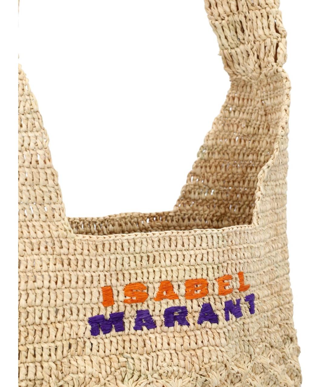 ISABEL MARANT Бежевая сумка тоут, фото 4