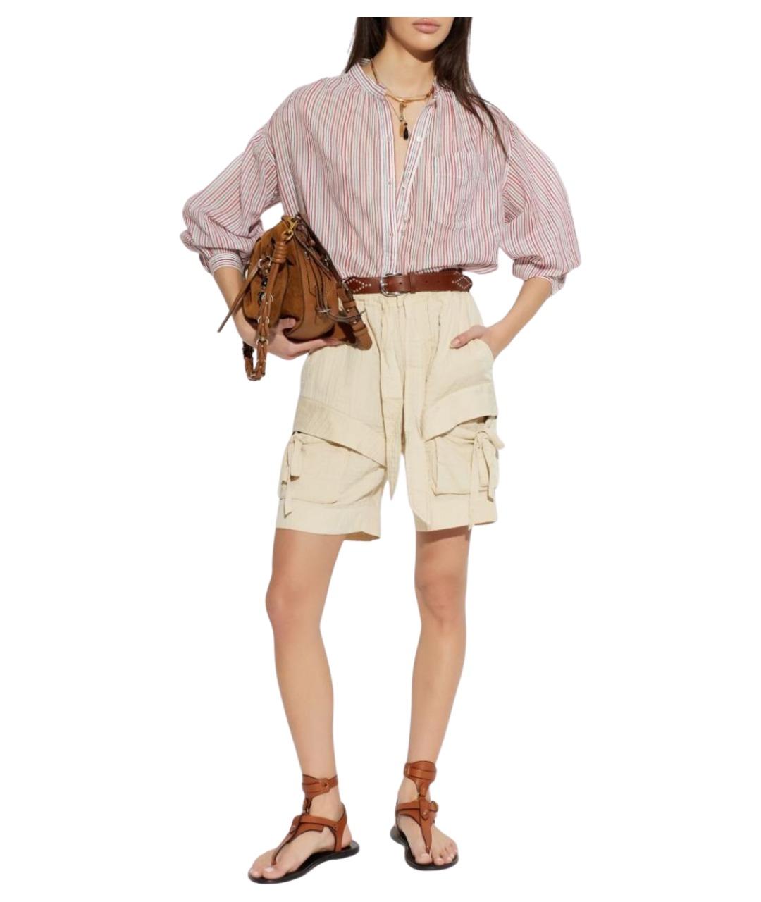 ISABEL MARANT ETOILE Мульти хлопковая рубашка, фото 5