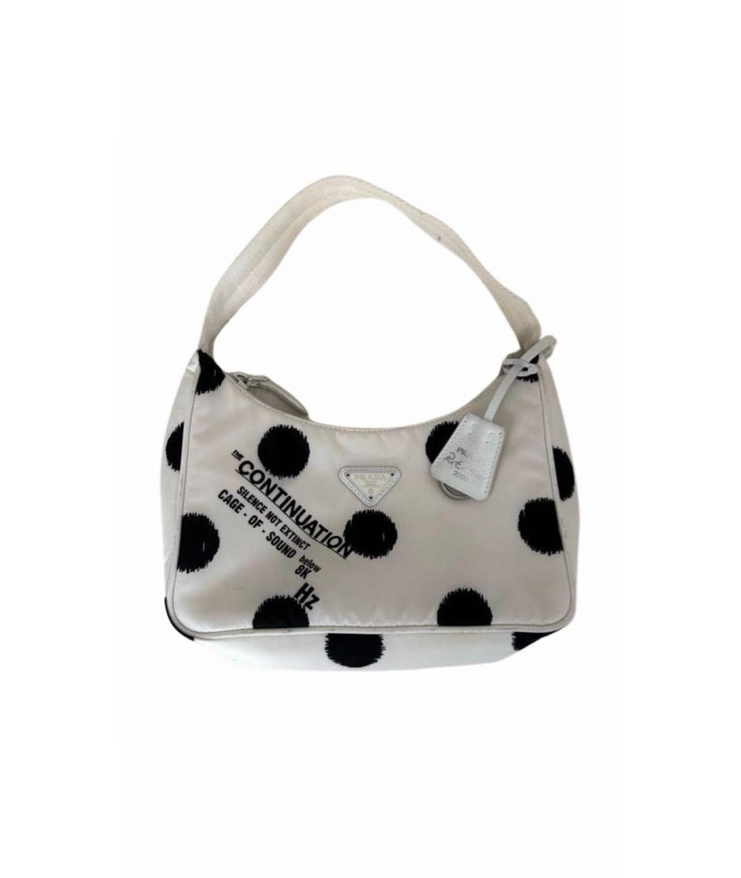 PRADA Белая сумка с короткими ручками, фото 8