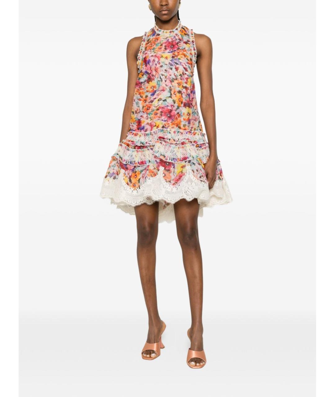 ZIMMERMANN Мульти льняной сарафан, фото 2