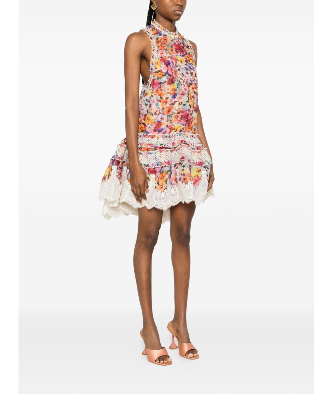 ZIMMERMANN Мульти льняной сарафан, фото 5