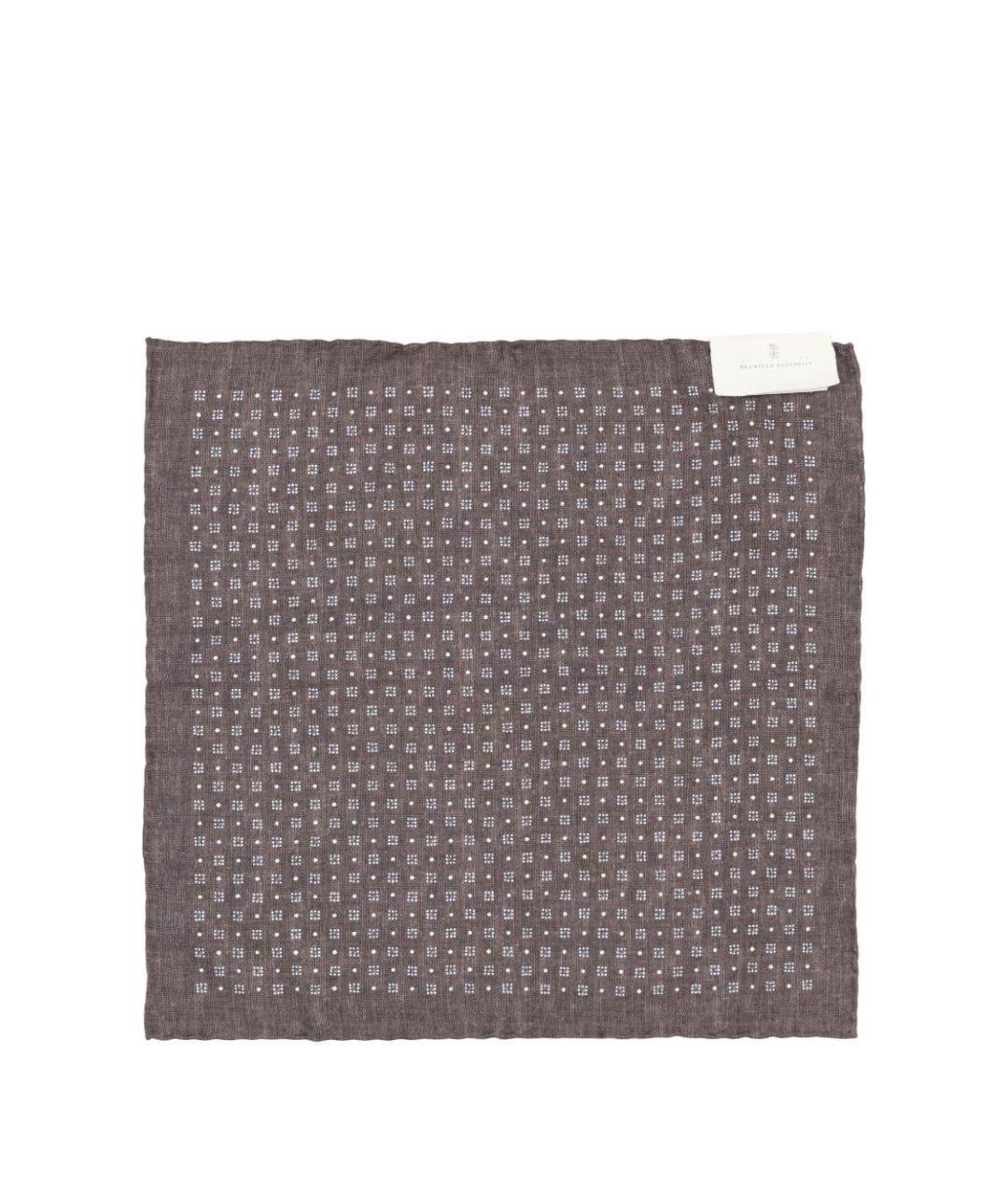 BRUNELLO CUCINELLI Мульти шелковый шарф, фото 2