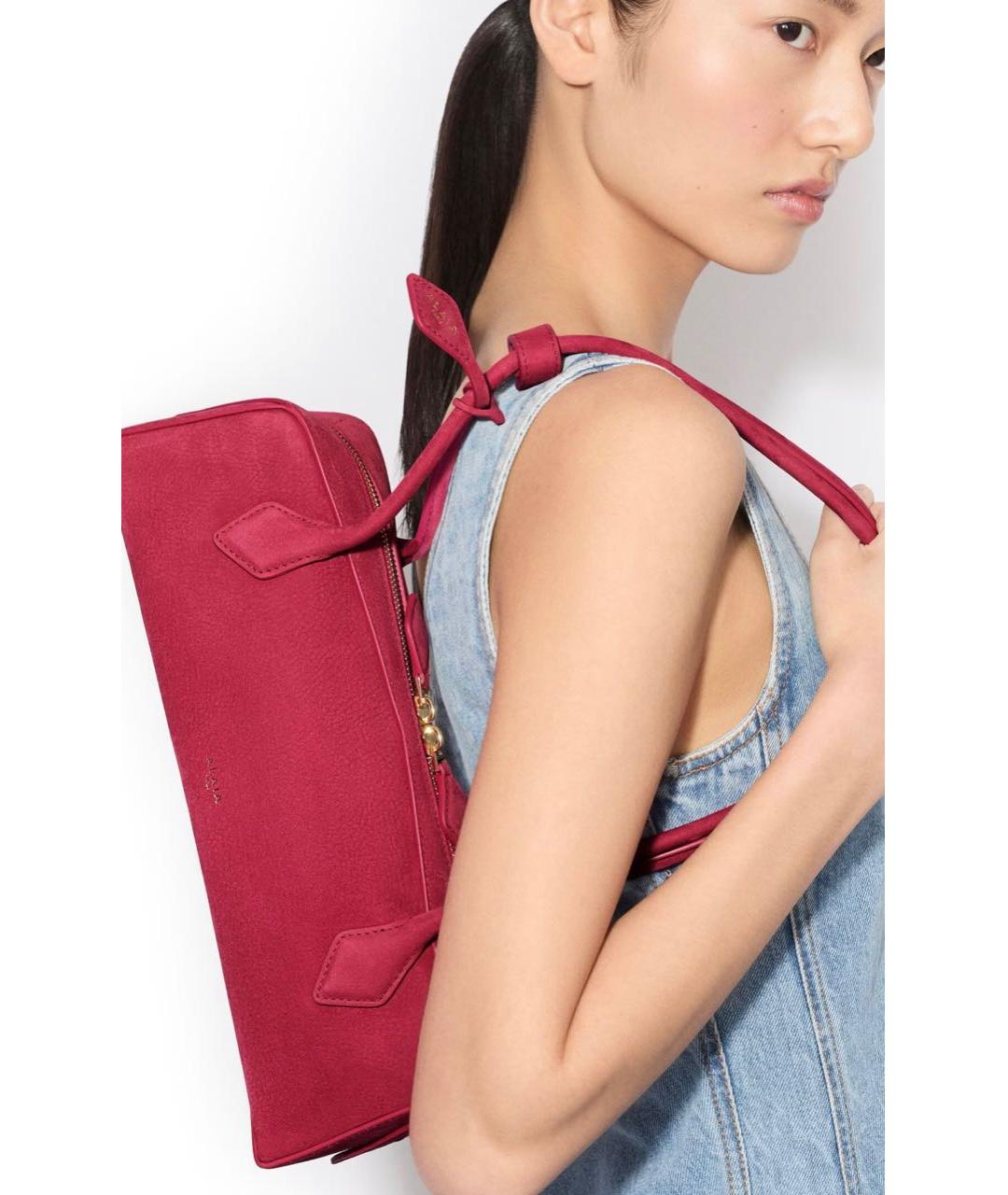 ALAIA Розовая сумка через плечо, фото 4