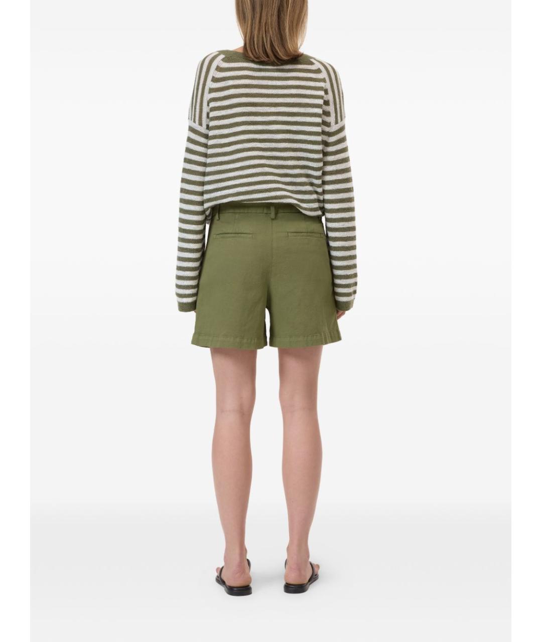 CLOSED Зеленые хлопковые шорты, фото 2