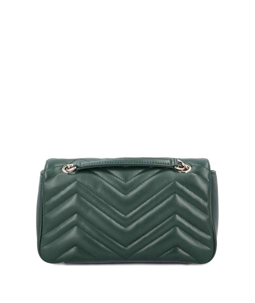 GUCCI Зеленая кожаная сумка через плечо, фото 3