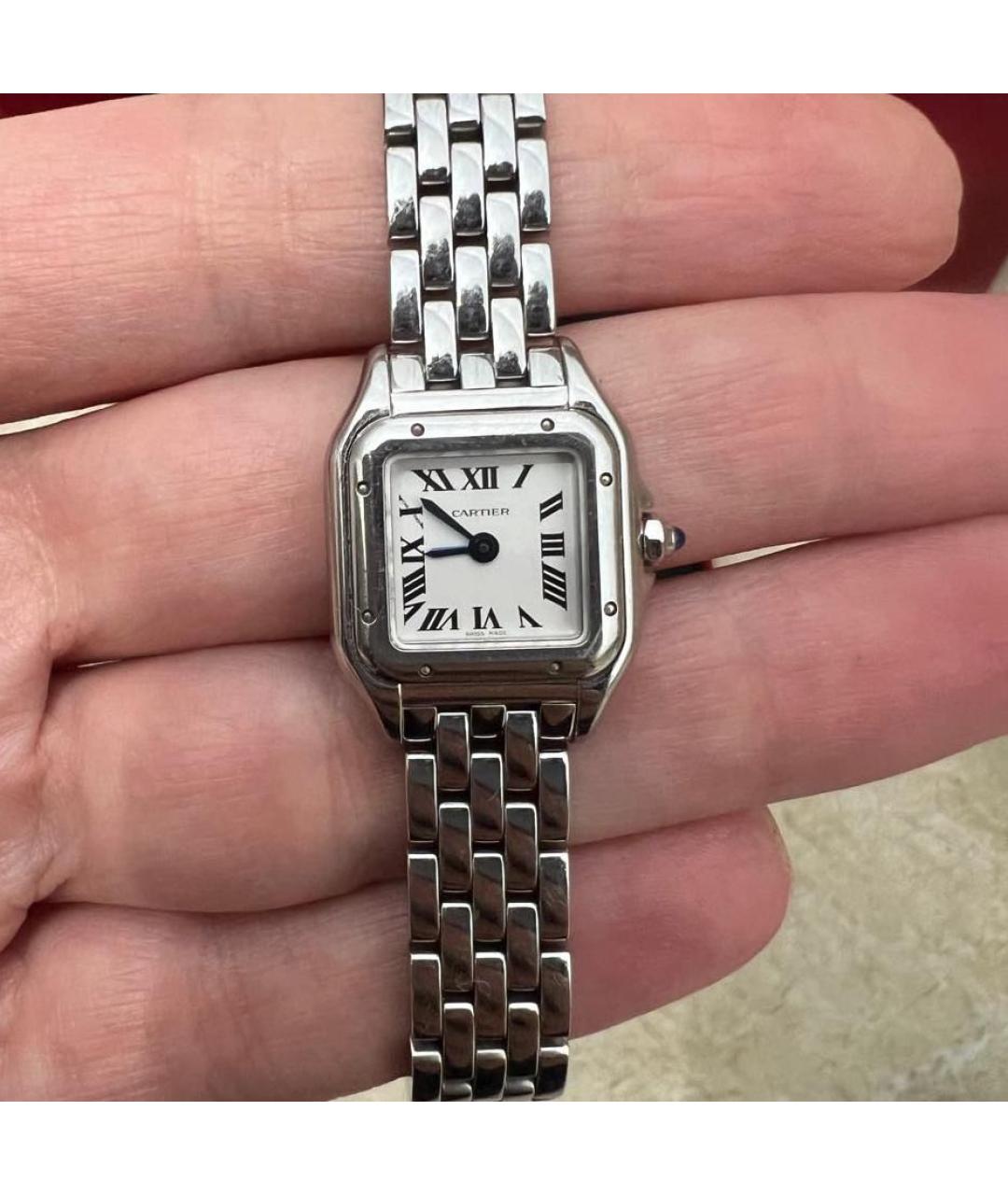 CARTIER Серебряные металлические часы, фото 2