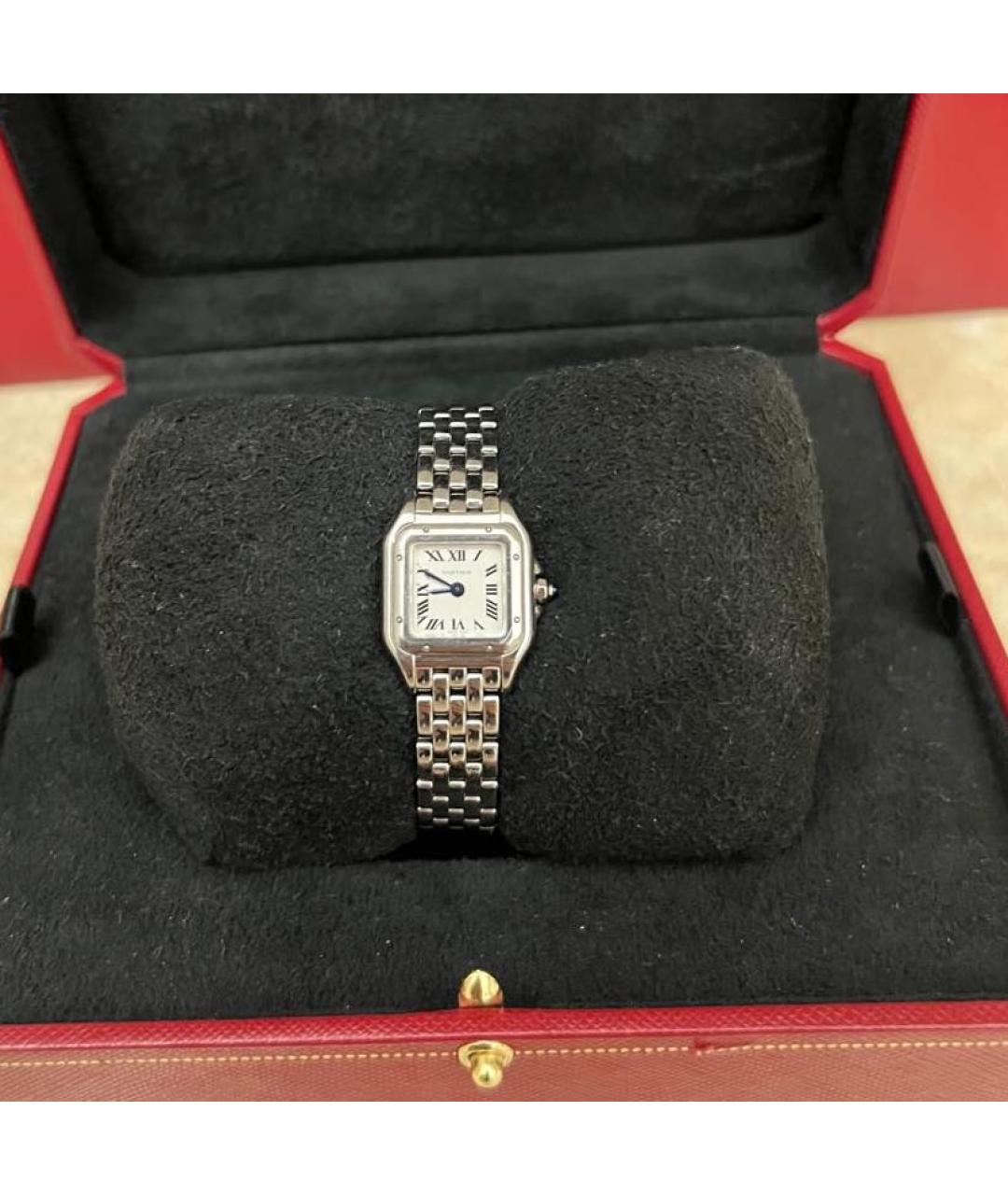 CARTIER Серебряные металлические часы, фото 5