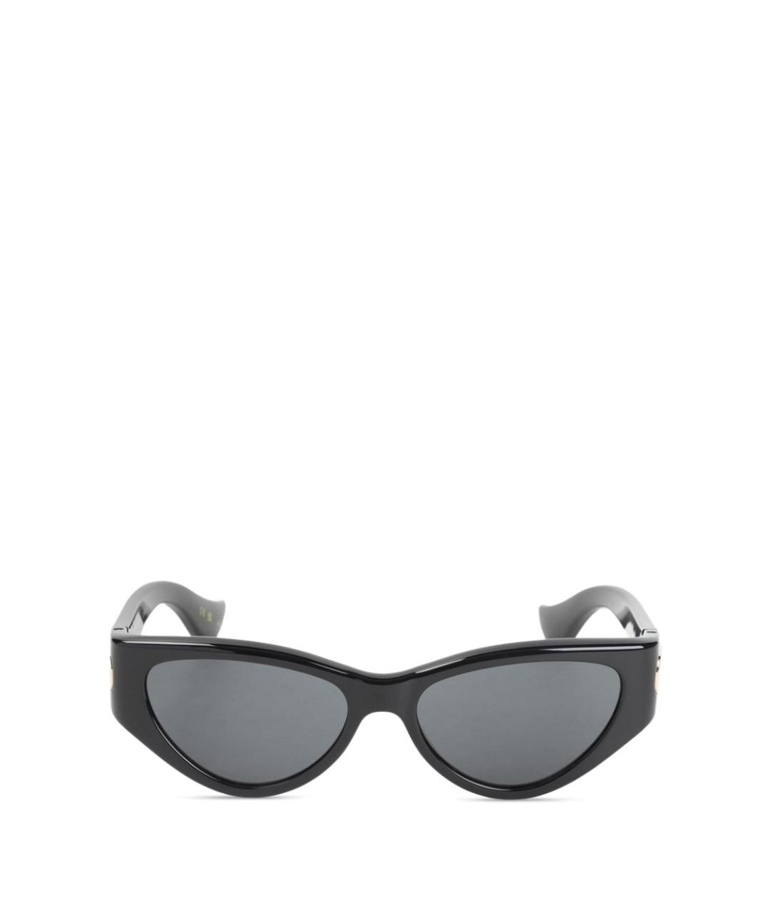 VALENTINO Черные пластиковые солнцезащитные очки, фото 2