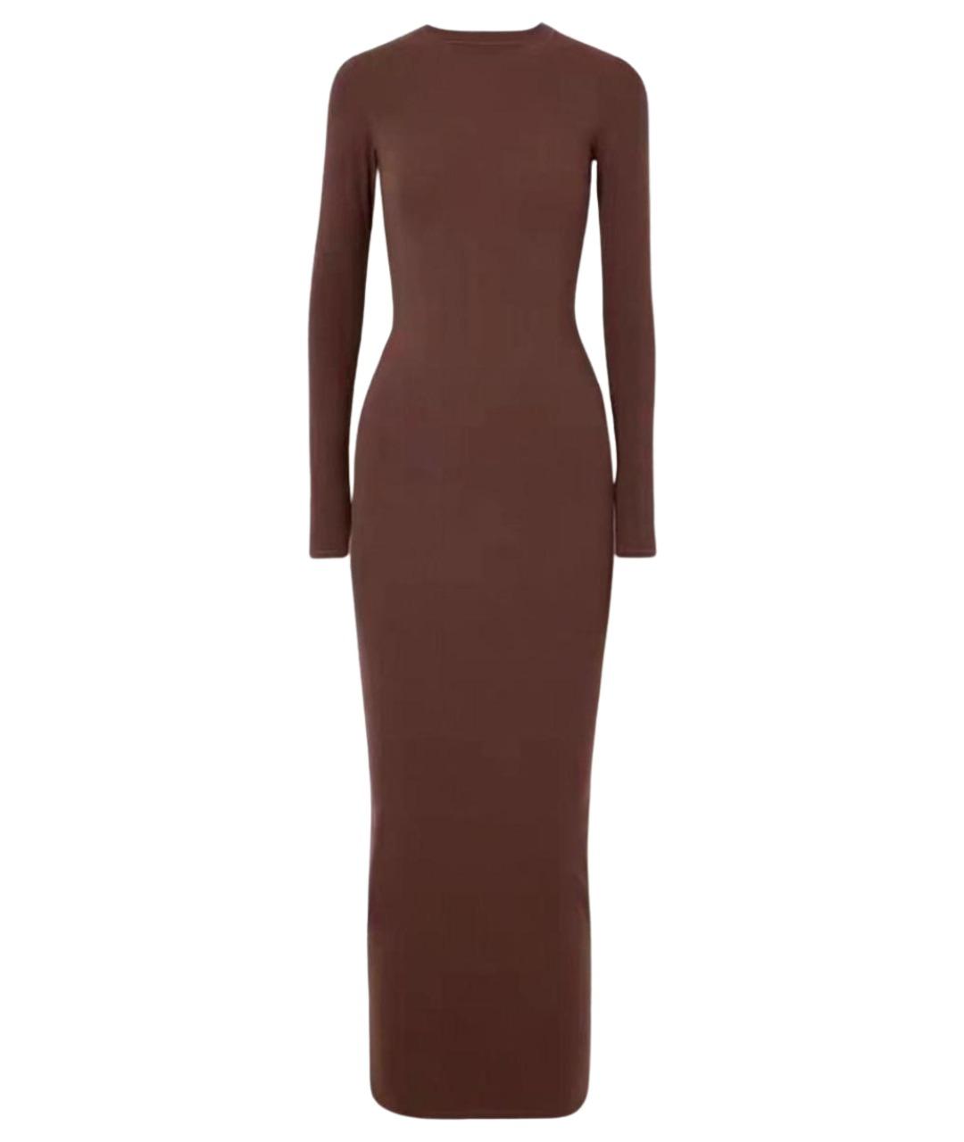 SKIMS Коричневое повседневное платье, фото 1