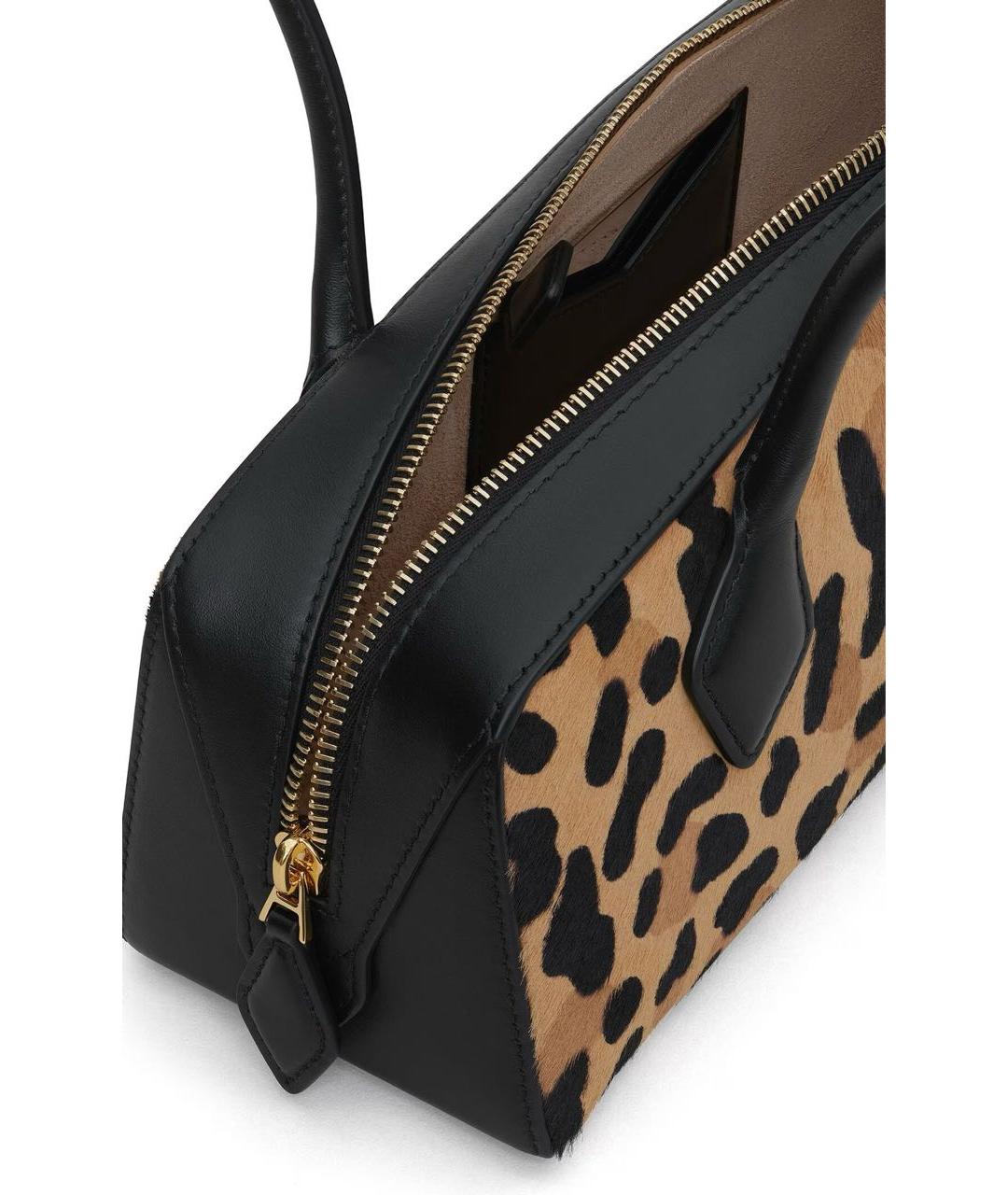 ALAIA Коричневая кожаная сумка через плечо, фото 3