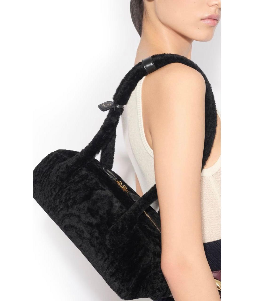 ALAIA Черная сумка через плечо, фото 4