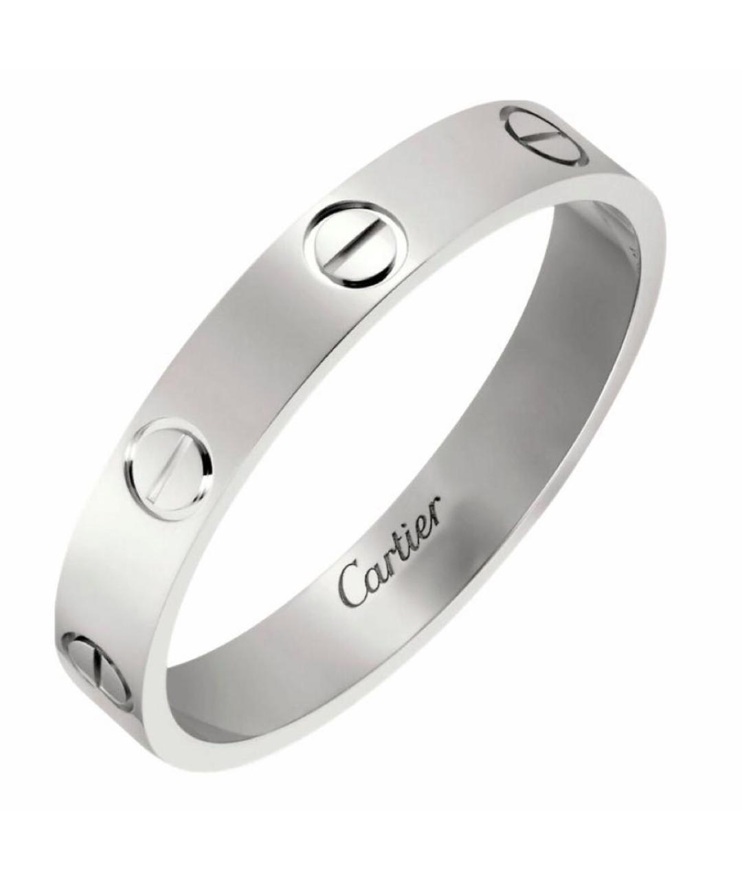 CARTIER Серебряное кольцо из белого золота, фото 1
