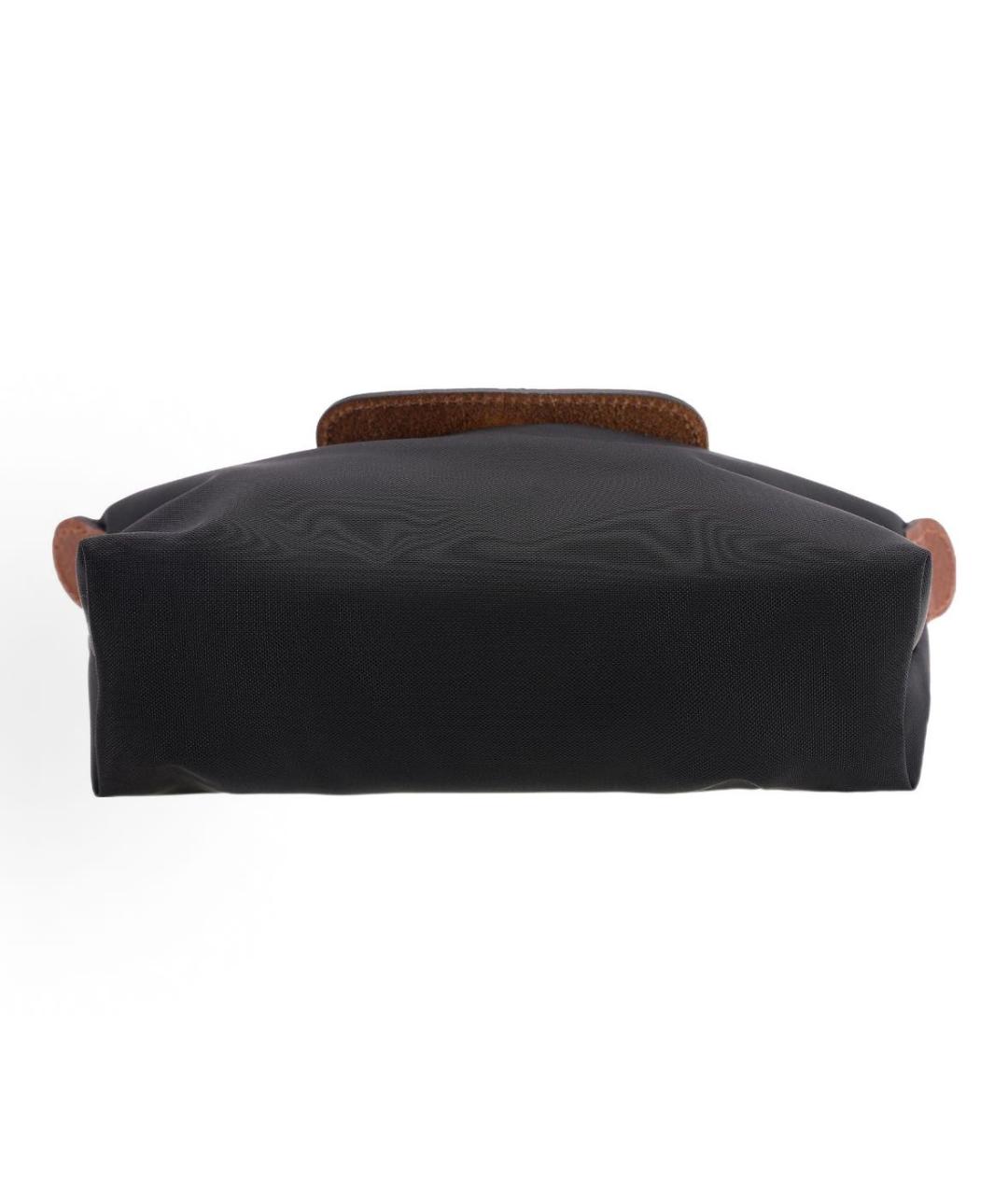 LONGCHAMP Черная сумка с короткими ручками, фото 4