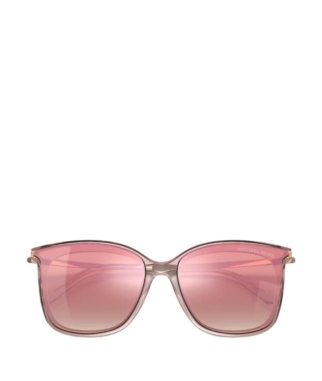 MICHAEL KORS Розовые пластиковые солнцезащитные очки, фото 1