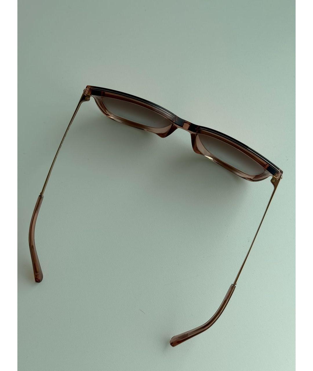 MICHAEL KORS Розовые пластиковые солнцезащитные очки, фото 5