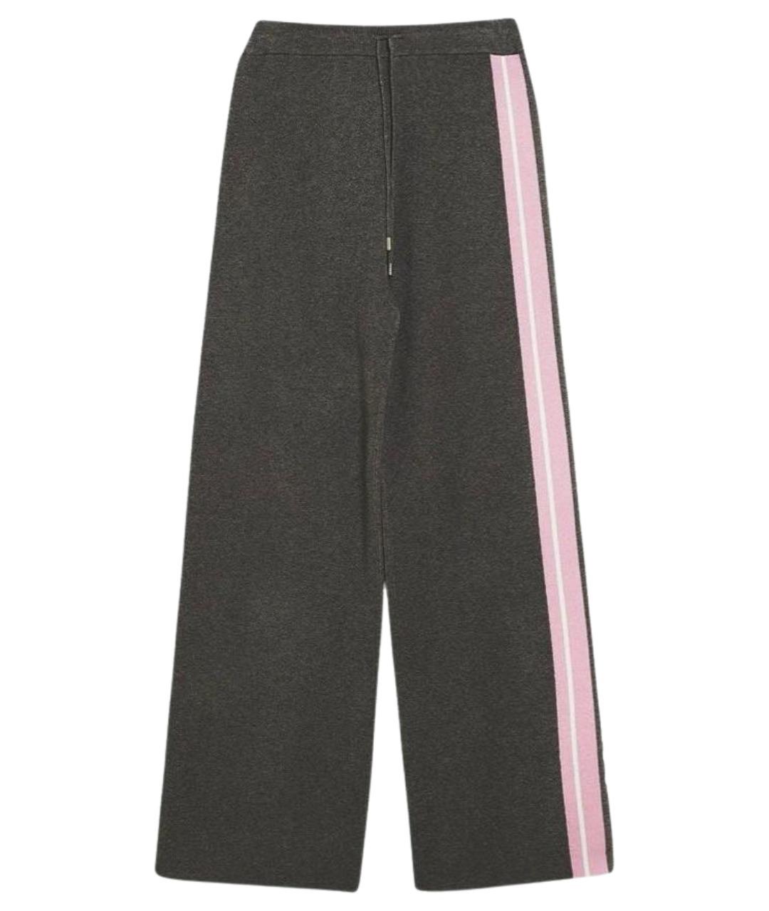 LIU JO Антрацитовые вискозные спортивные брюки и шорты, фото 1